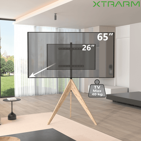 XTRARM Argo Trípod - Soporte TV de suelo Gris