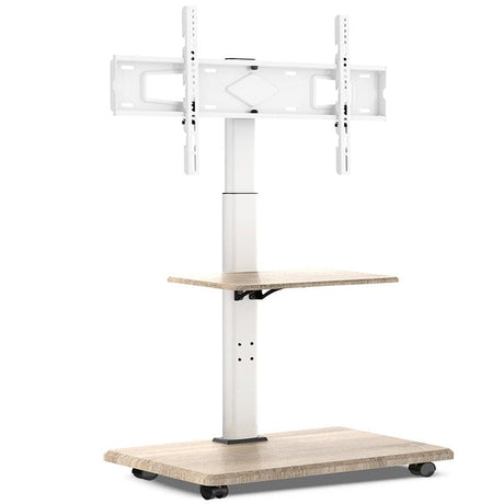 XTRARM Delphos Roble Móvil – Soporte Tv de pie