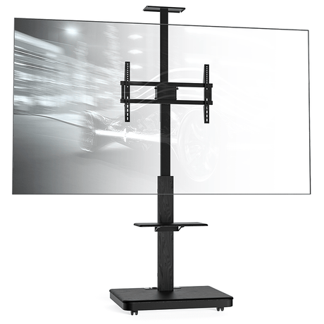 XTRARM Elite negro Móvil – Soporte Tv de pie eléctrico