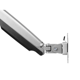 DQ Wall-Support Nika Brazo para un Monitor Gris con resorte de gas