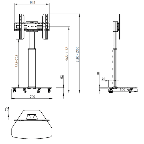 XTRARM TV Aluminio Proton 100: Alta definición para tu entretenimiento